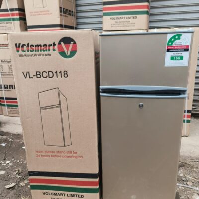 Volsmart 118litres double door refrigerator