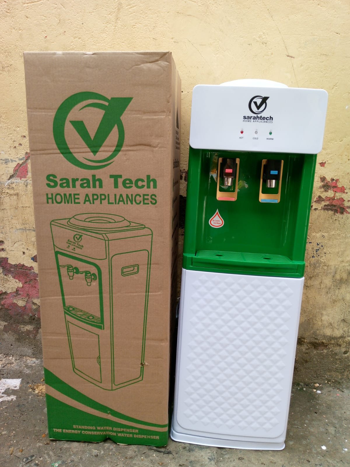 1000123030.jpg Sarahtech hot and cold dispenser - Image 1