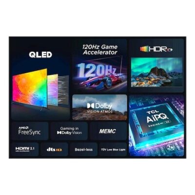 TCL C855 65 inch QD Mini LED 4K Google TV
