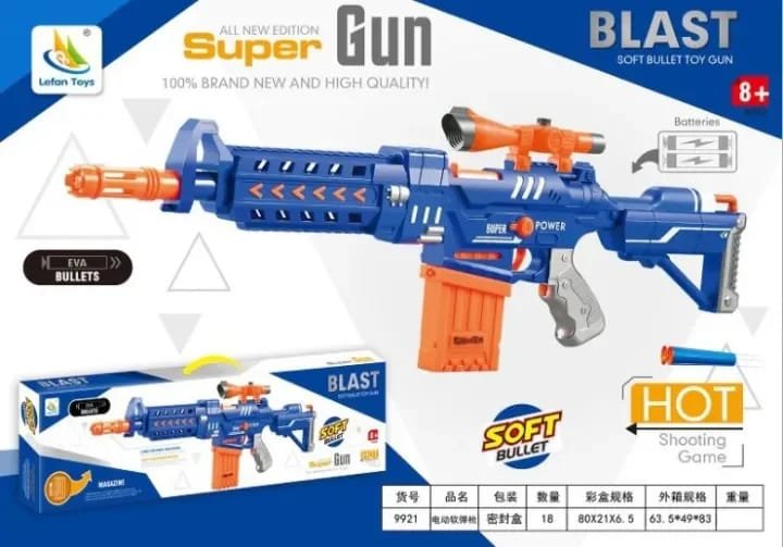 1000133343.jpg Blast gun with soft bullets - Image 1
