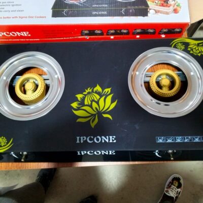 Ipcone glass 2 burner cooker