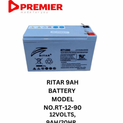 Ritar 9AH Battery model NO. RT12-90 12Volts