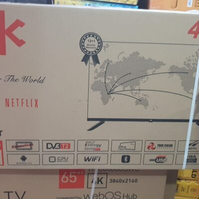 WK 43 Inches FHD Frameless Smart Android TV INBUILT DECODER with Bluetooth