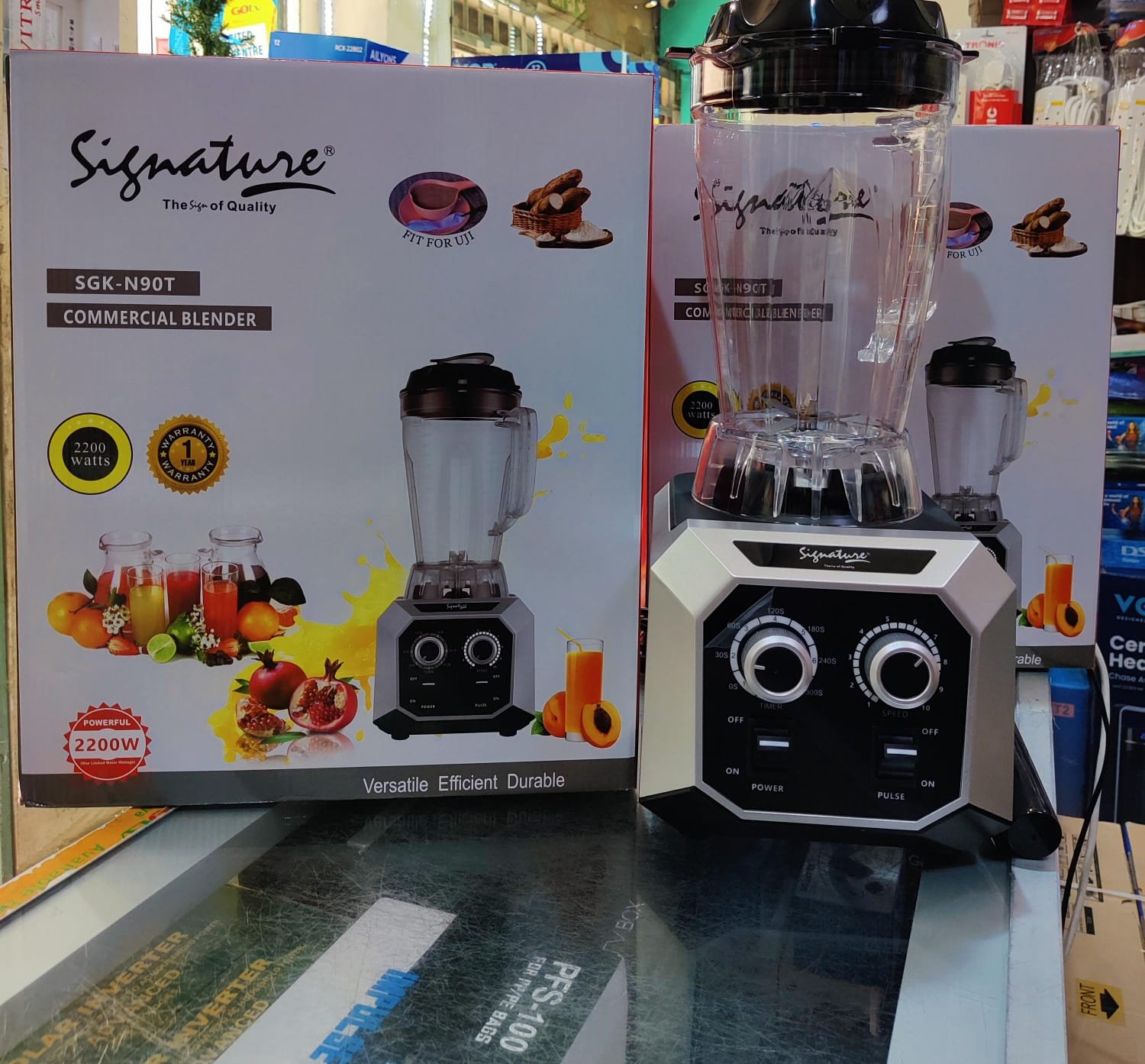1000141786.jpg Signature Commercial Blender 3Litres 2200W - Image 1