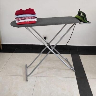 Metallic ironing board
