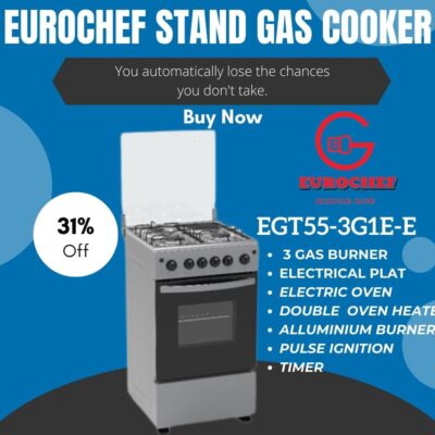 Eurochef 3+1 standing cooker