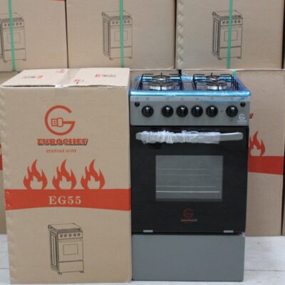 Eurochef full gas with electric oven + timer standing cooker