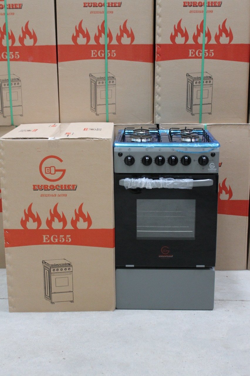 1001888935.jpg Eurochef full gas with electric oven + timer standing cooker - Image 1